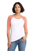 District Women's   Perfect Tri   3/4-Sleeve Raglan