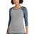 District Women's   Perfect Tri   3/4-Sleeve Raglan