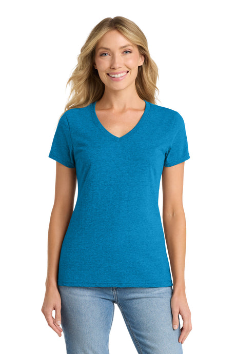 Port & Co Women's   Fan Favorite   Blend V-Neck Tee