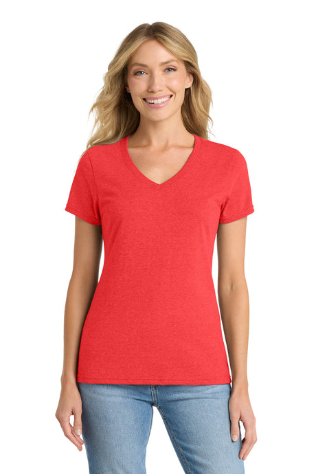 Port & Co Women's   Fan Favorite   Blend V-Neck Tee