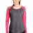 Sport-Tek Women's    PosiCharge    Long Sleeve Tri-Blend Wicking Scoop Neck Raglan Tee LST400LS