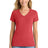 Port & Co Women's   Fan Favorite   Blend V-Neck Tee
