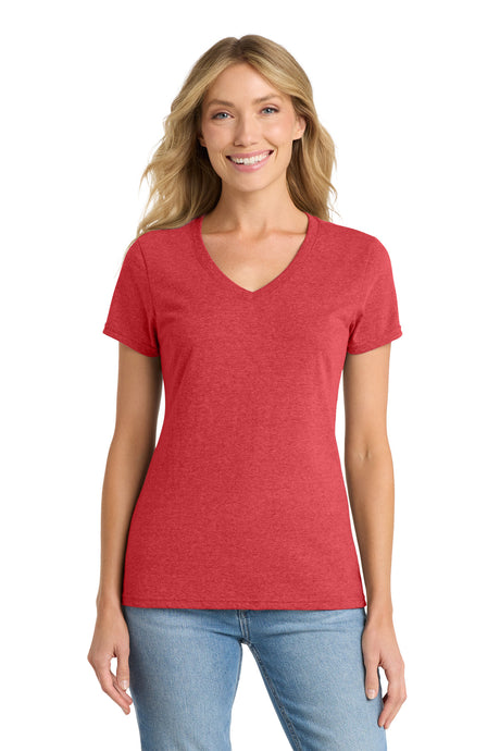 Port & Co Women's   Fan Favorite   Blend V-Neck Tee