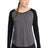 Sport-Tek Women's    PosiCharge    Long Sleeve Tri-Blend Wicking Scoop Neck Raglan Tee LST400LS
