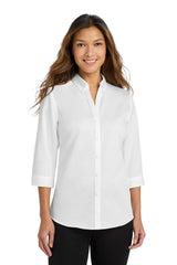 Port Authority Women's   3/4-Sleeve SuperPro   Twill Shirt