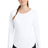 Sport-Tek Women's    PosiCharge    Long Sleeve Tri-Blend Wicking Scoop Neck Raglan Tee LST400LS