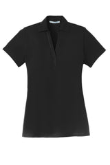 Port Authority Women's   Silk Touch   Y-Neck Polo-3