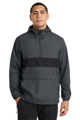 Sport-Tek Men's   Zipped Pocket Anorak