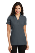 Port Authority Women's   Silk Touch   Y-Neck Polo-1