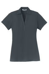 Port Authority Women's   Silk Touch   Y-Neck Polo-3