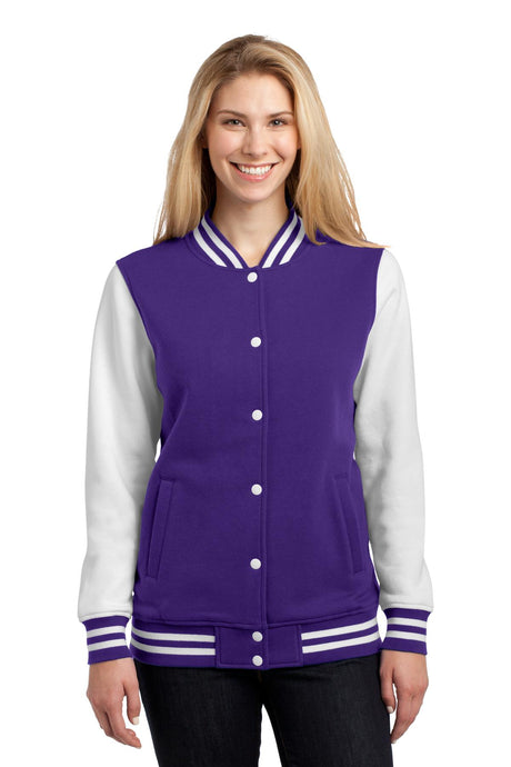 Sport-Tek Women's   Fleece Letterman Jacket