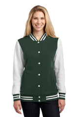 Sport-Tek Women's   Fleece Letterman Jacket