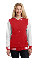 Sport-Tek Women's   Fleece Letterman Jacket