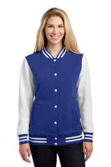 Sport-Tek Women's   Fleece Letterman Jacket