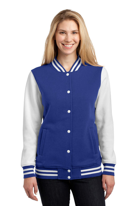 Sport-Tek Women's   Fleece Letterman Jacket