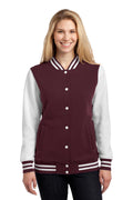 Sport-Tek Women's   Fleece Letterman Jacket