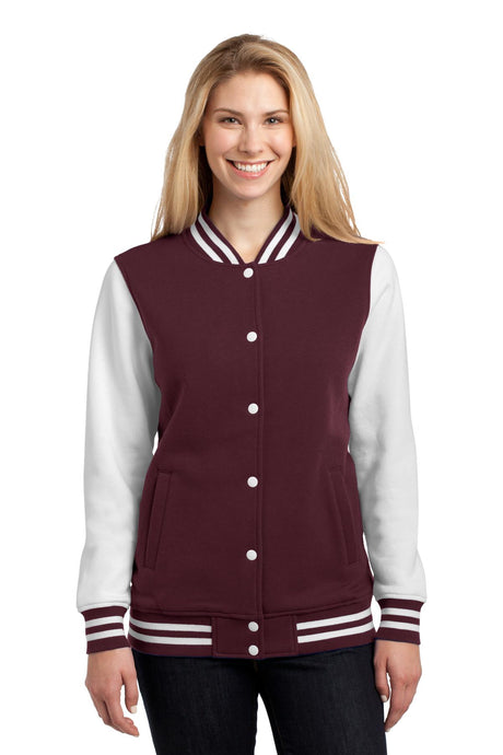 Sport-Tek Women's   Fleece Letterman Jacket