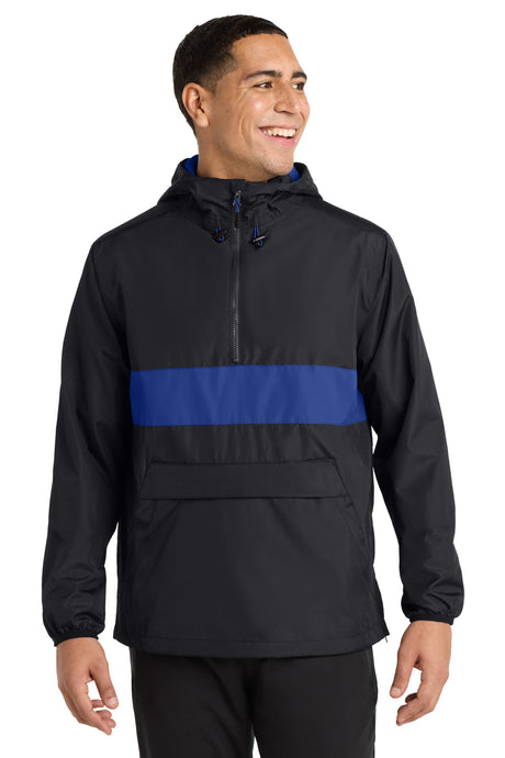 Sport-Tek Men's   Zipped Pocket Anorak