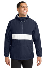 Sport-Tek Men's   Zipped Pocket Anorak