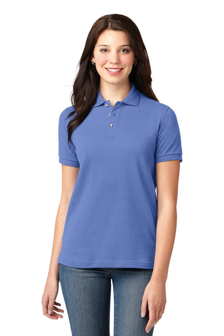 Port Authority Women's   Heavyweight Cotton Pique Polo