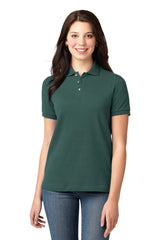 Port Authority Women's   Heavyweight Cotton Pique Polo