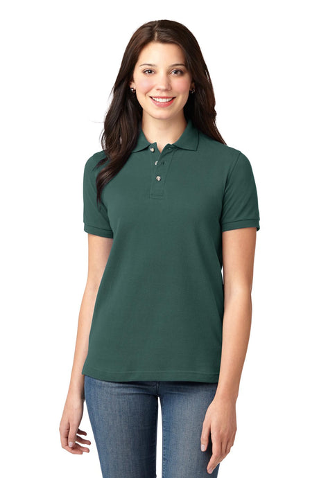 Port Authority Women's   Heavyweight Cotton Pique Polo