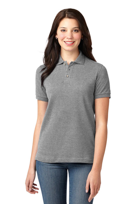 Port Authority Women's   Heavyweight Cotton Pique Polo