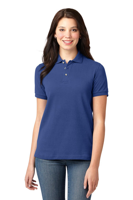 Port Authority Women's   Heavyweight Cotton Pique Polo