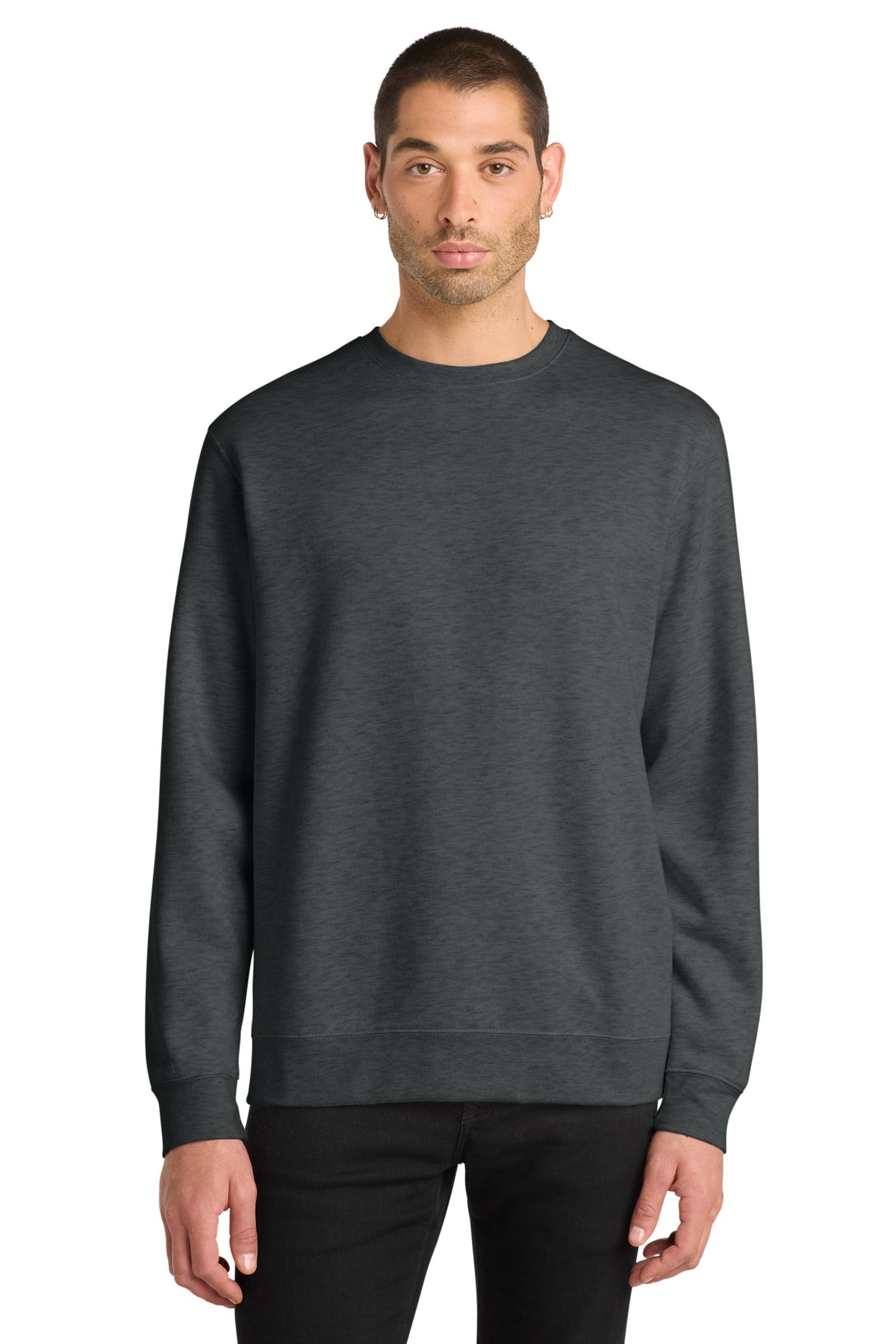 District Men's   V.I.T.  Fleece Crew DT6104