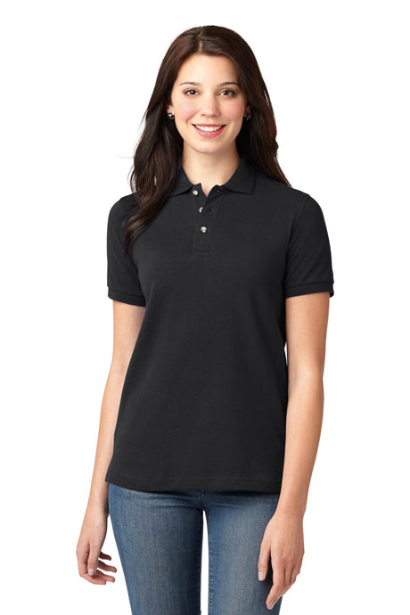Port Authority Women's   Heavyweight Cotton Pique Polo