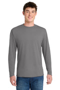 Port & Co Men's   Long Sleeve Performance Blend Tee