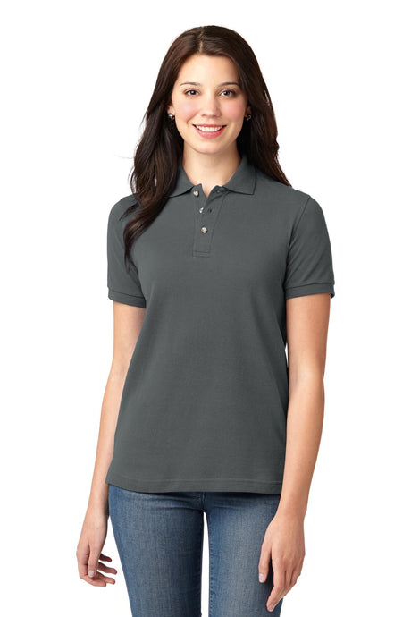 Port Authority Women's   Heavyweight Cotton Pique Polo