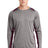 Sport-Tek Men's   Long Sleeve Heather Colorblock Contender   Tee