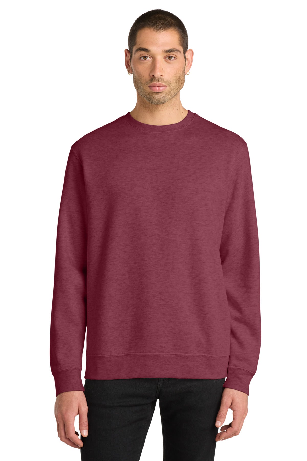 District Men's   V.I.T.  Fleece Crew DT6104