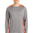 Sport-Tek Men's   Long Sleeve Heather Colorblock Contender   Tee