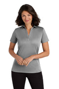 Port Authority Women's    Heathered Silk Touch    Performance Polo