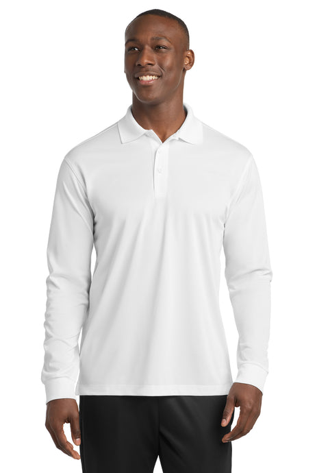 Sport-Tek Men's   Long Sleeve Micropique Sport-Wick   Polo