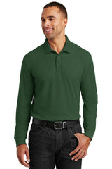 Port Authority Men's   Long Sleeve Core Classic Pique Polo