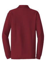 Port Authority Men's   Long Sleeve Core Classic Pique Polo-4