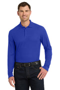 Port Authority Men's   Long Sleeve Core Classic Pique Polo
