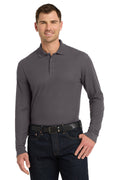 Port Authority Men's   Long Sleeve Core Classic Pique Polo