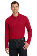 Port Authority Men's   Long Sleeve Core Classic Pique Polo