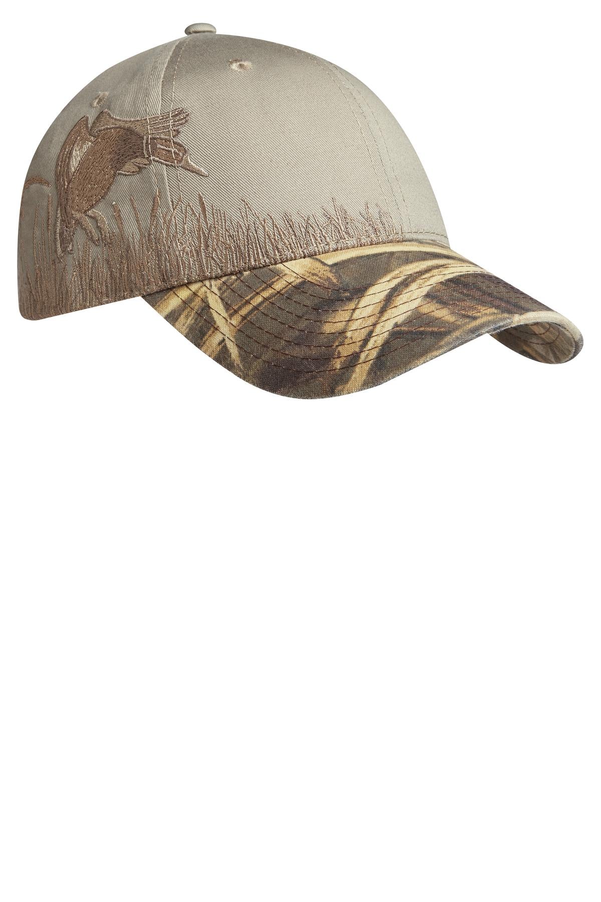 Port Authority    Embroidered Camouflage Cap