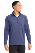 Sport-Tek Men's   Tall Sport-Wick   Stretch 1/4-Zip Pullover