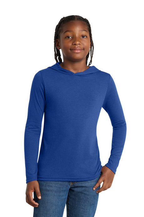 District Youth    Perfect Tri    Long Sleeve Hoodie DT139Y