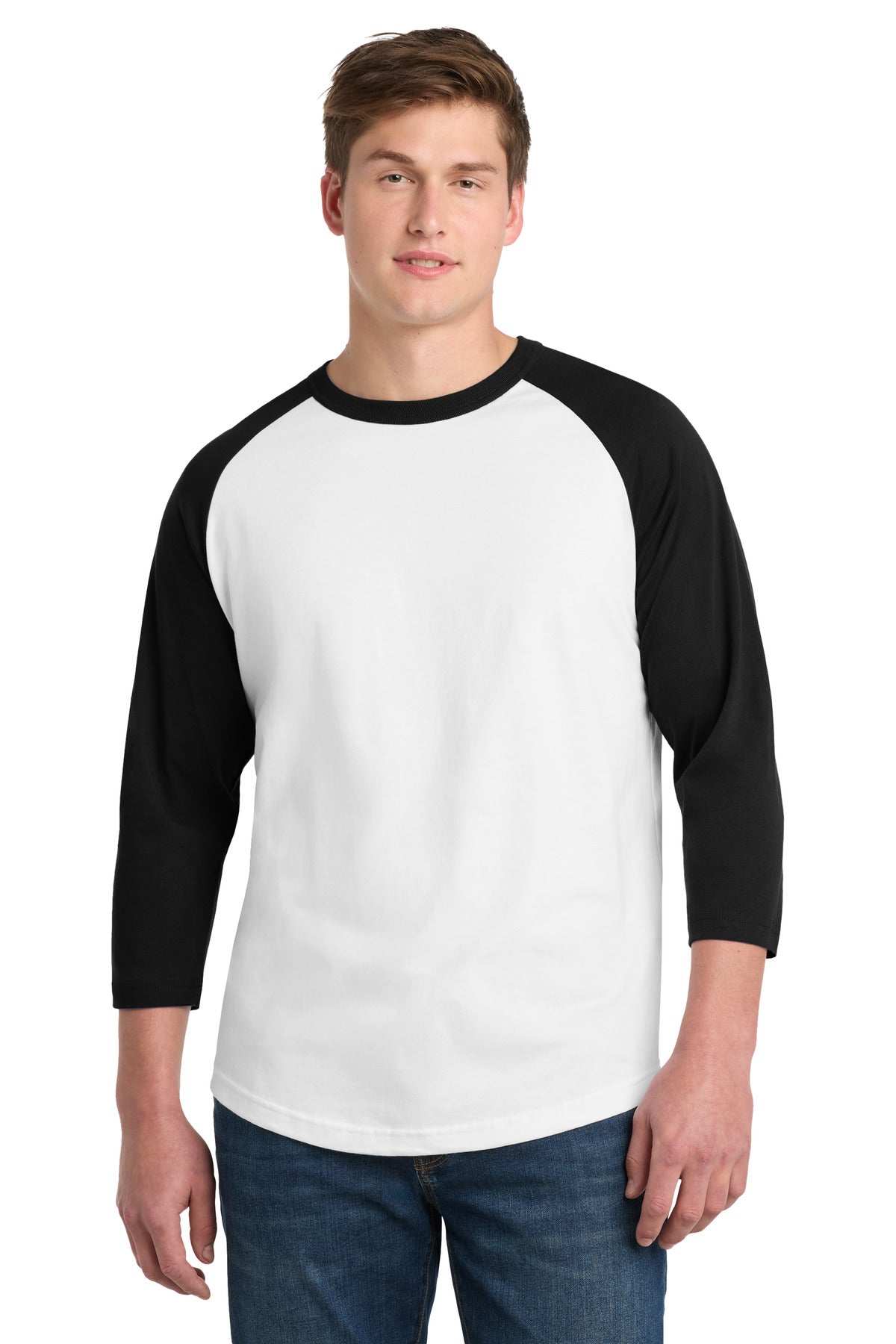 Sport-Tek Men's   Colorblock Raglan Jersey