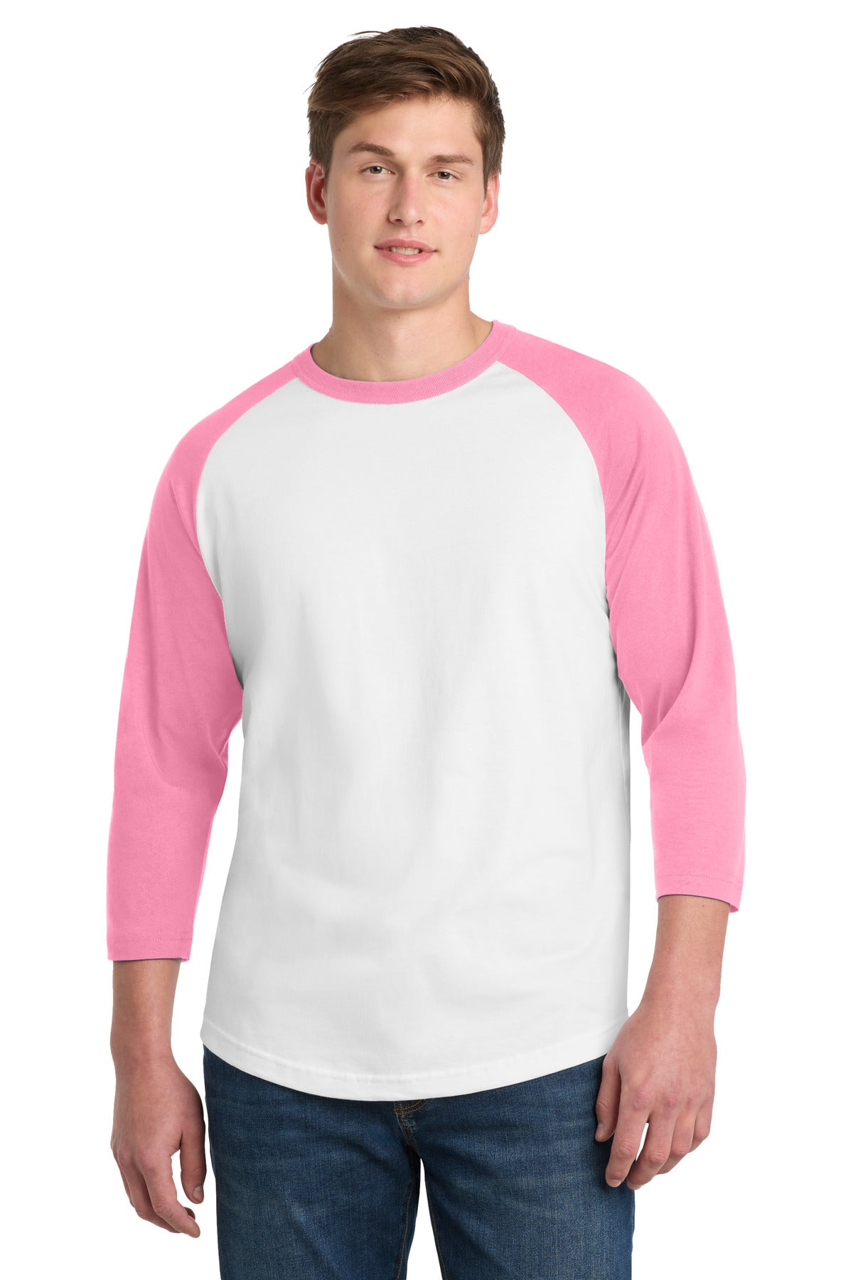 Sport-Tek Men's   Colorblock Raglan Jersey