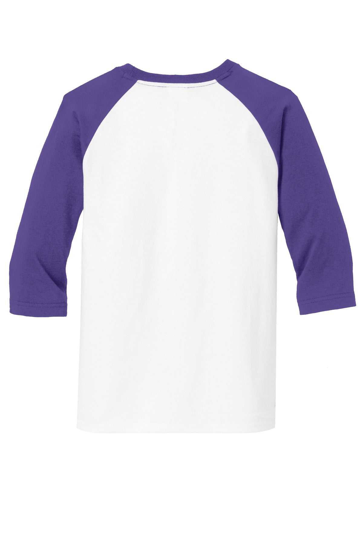 Port & Co Youth   Core Blend 3/4-Sleeve Raglan Tee-4