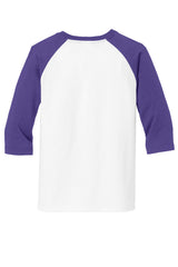 Port & Co Youth   Core Blend 3/4-Sleeve Raglan Tee-4