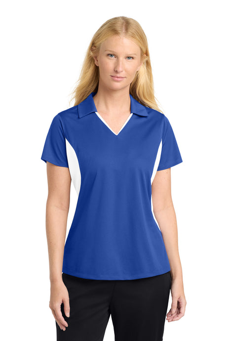 Sport-Tek Women's   Side Blocked Micropique Sport-Wick   Polo